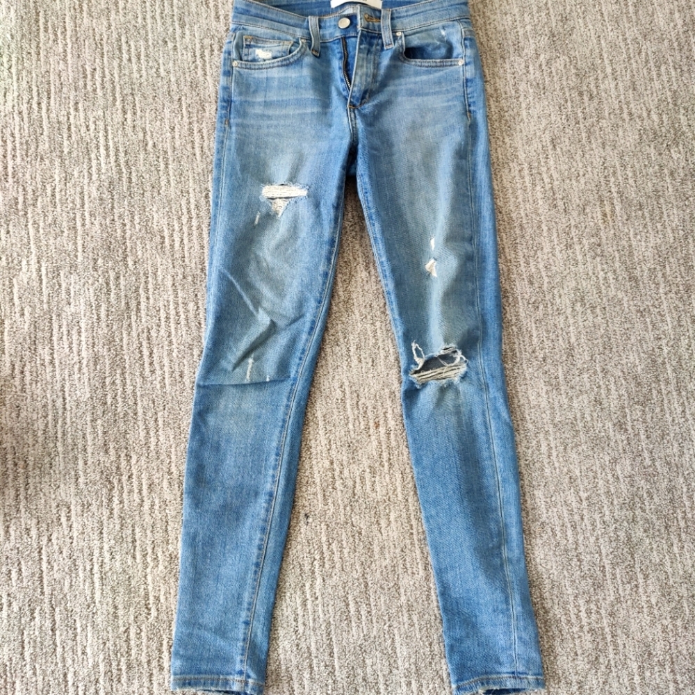 Joe's Jeans Distressed Ankle Jeans